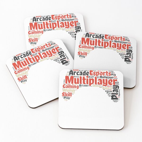 Item preview, Multiplayer Gaming Word Art Controller – Esports Typography designed and sold by dkza.