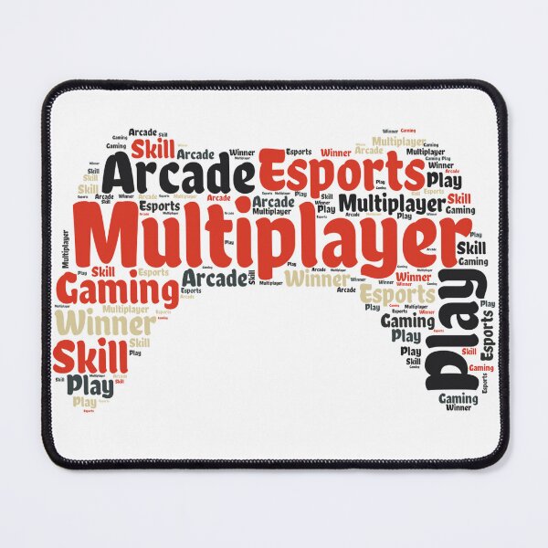 Item preview, Multiplayer Gaming Word Art Controller – Esports Typography designed and sold by dkza.
