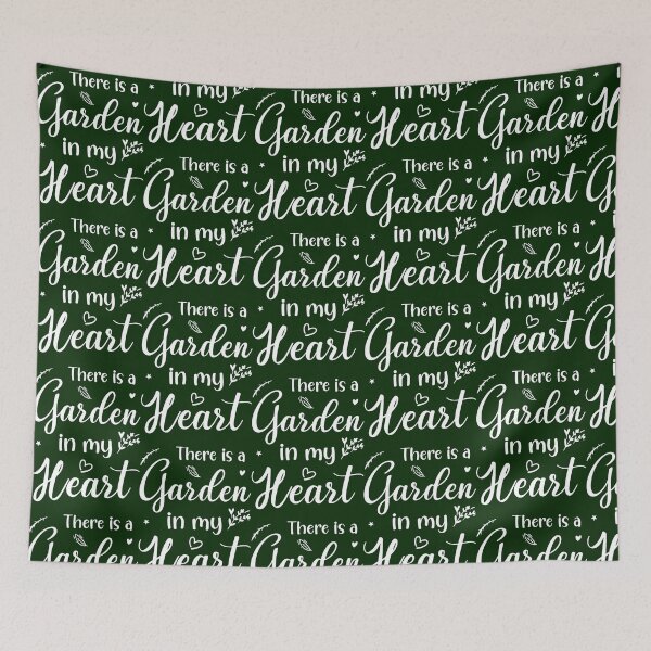 Item preview, There is a garden in my heart designed and sold by LednerFreida.