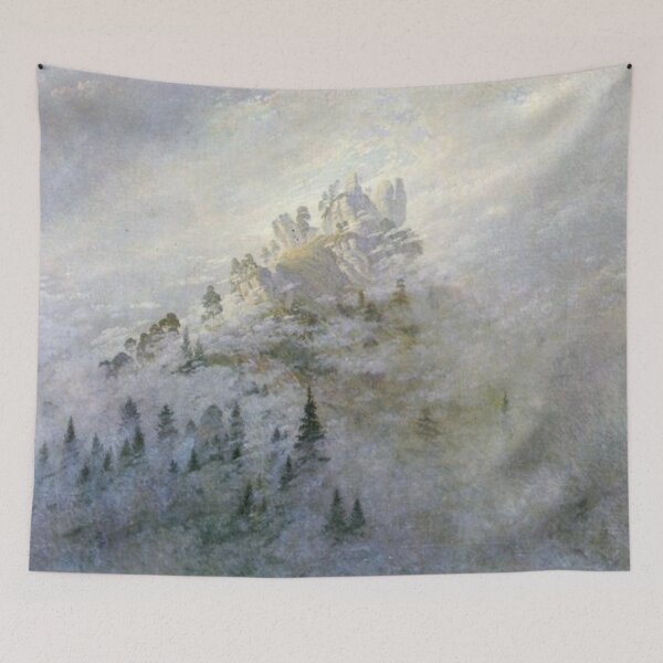 Item preview, Morning mist in the mountains designed and sold by SharonTheFirst.