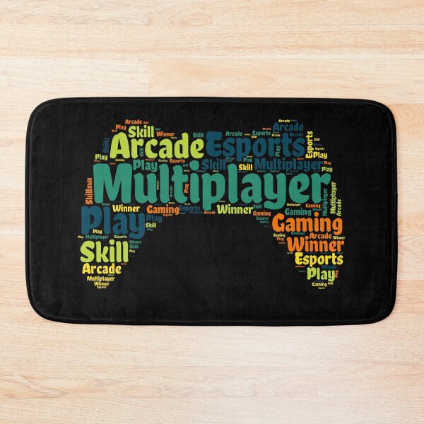 Item preview, Multiplayer Gaming Word Art Controller – Esports Typography designed and sold by dkza.