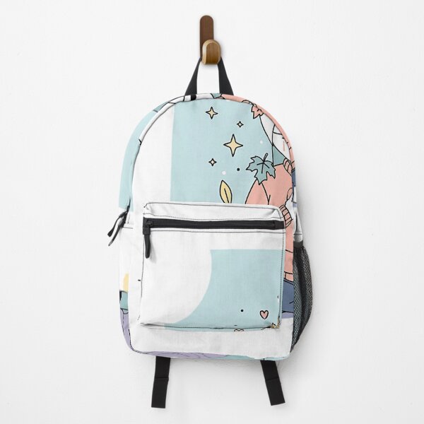 Item preview, Shy teenage surrounded by floating leaves designed and sold by iwzzuel.