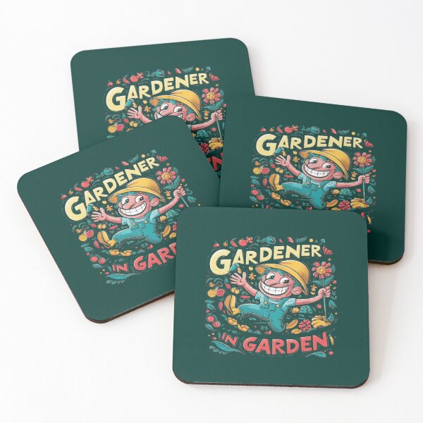 Item preview, A cheerful and crazy gardener designed and sold by LednerFreida.