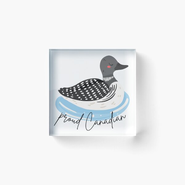 Item preview, A loon | Canadian Wolf Bird designed and sold by PrintyRelatable.