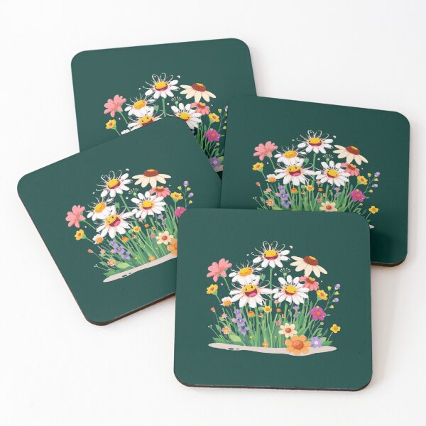 Item preview, Cheerful Garden of Smiling Flowers (1) designed and sold by LednerFreida.