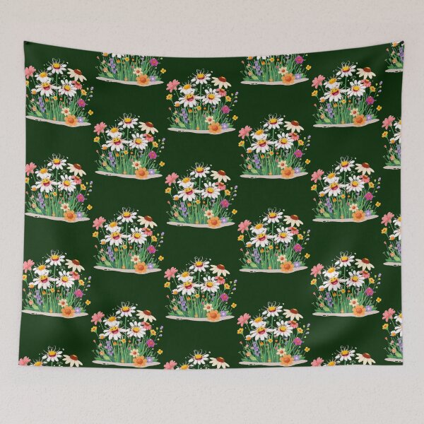 Item preview, Cheerful Garden of Smiling Flowers (1) designed and sold by LednerFreida.