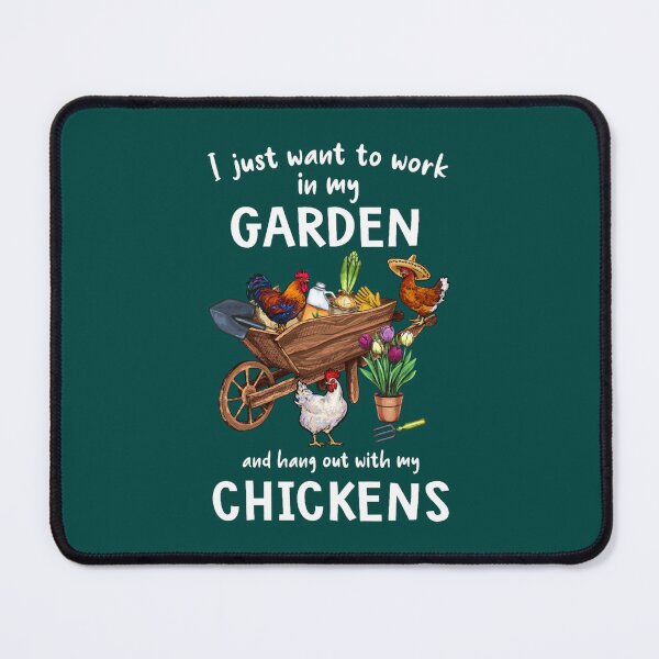 Item preview, Cool Gardening Life Hang Out Chickens Distressed Garden Plant Things Fitted Scoop designed and sold by LednerFreida.