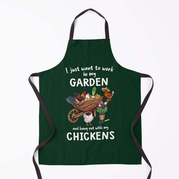 Item preview, Cool Gardening Life Hang Out Chickens Distressed Garden Plant Things Fitted Scoop designed and sold by LednerFreida.