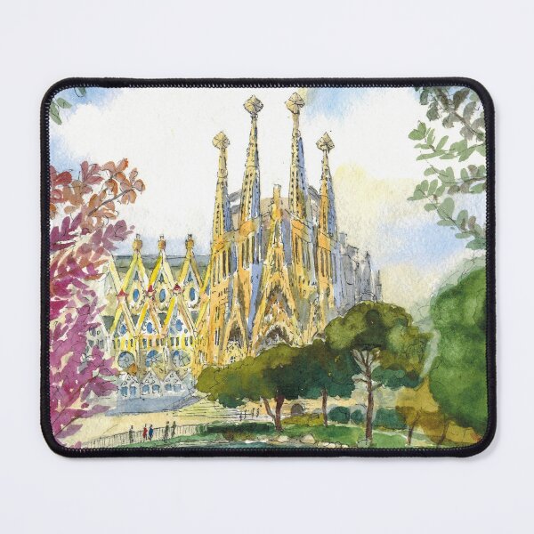 Item preview, fSagrada Familia. Streets of Barcelona, Spain designed and sold by Colibri77.