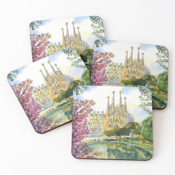 Item preview, fSagrada Familia. Streets of Barcelona, ​​Spain designed and sold by Colibri77.