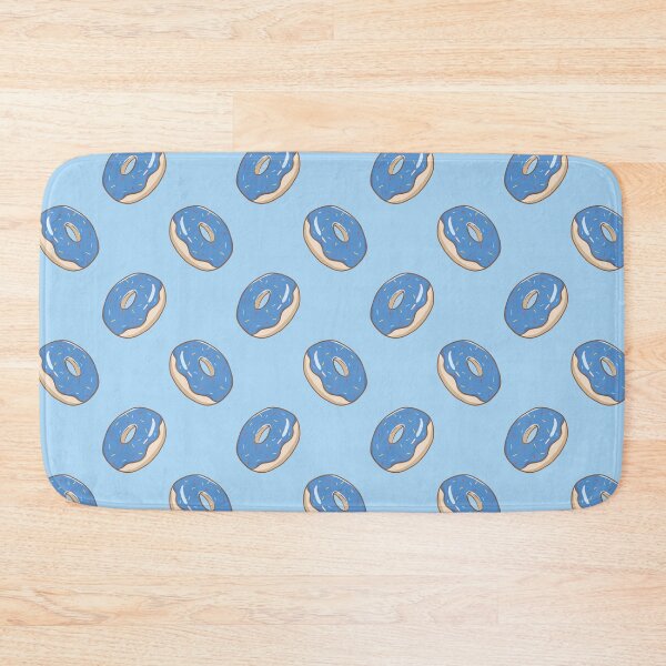Item preview, Blue Donut Pattern designed and sold by The Innocent Ghost Project.