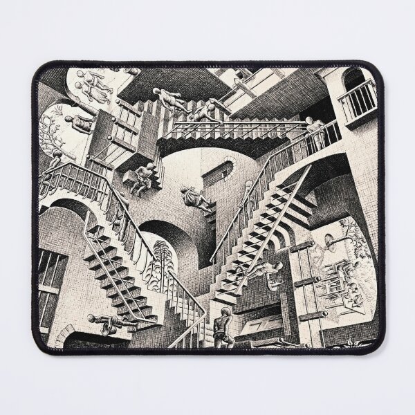 Item preview, Maurits Escher Relativity, Dutch Graphic Artist, Optical Illusion, Imp-Art designed and sold by Artistic Gift Print.