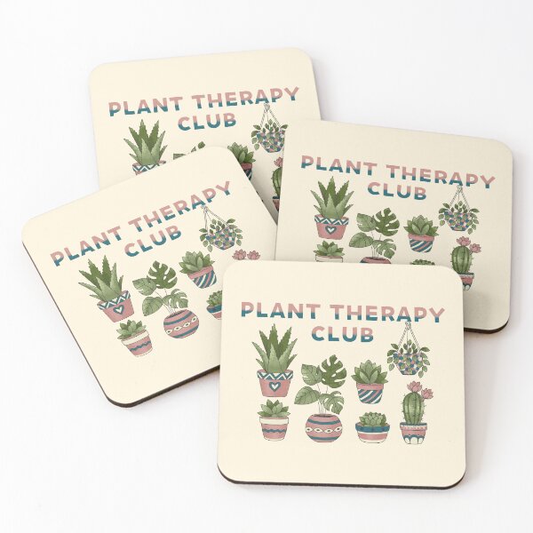 Item preview, “Plant Therapy Club” – Cozy Botanical Collection designed and sold by TheRightNotes.