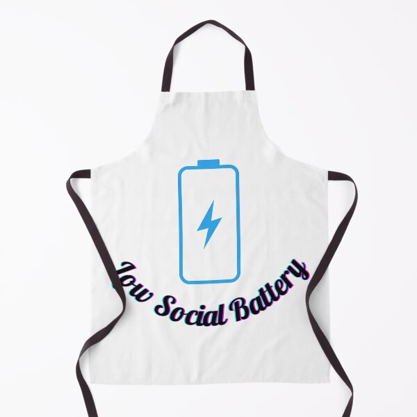 Item preview, Low Social Battery - Funny T-shirt designed and sold by Majsoon2012.