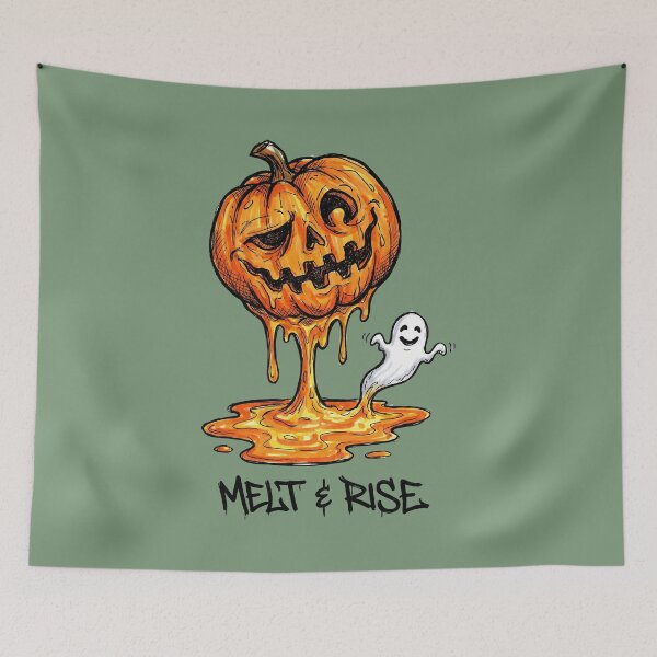 Item preview, Melt & Rise: Gooey Ghost Uprising designed and sold by AwesomeBeyondLimits.