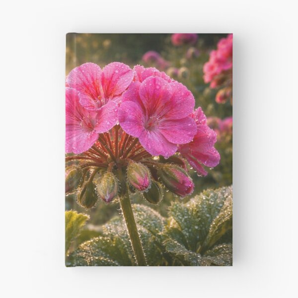 Item preview, Dewkissed Geranium Sunrise designed and sold by SpicyWind.