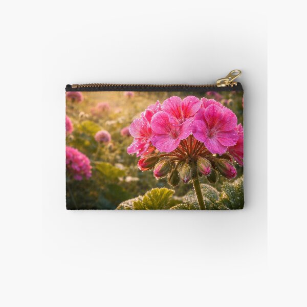 Item preview, Dewkissed Geranium Sunrise designed and sold by SpicyWind.