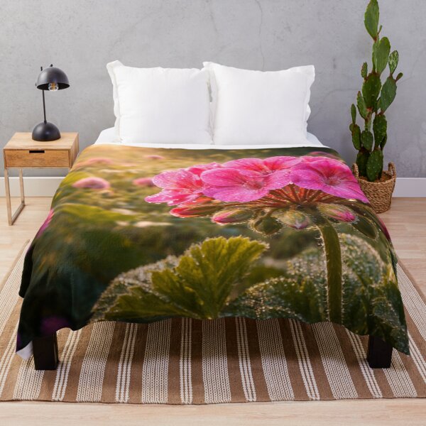 Item preview, Dewkissed Geranium Sunrise designed and sold by SpicyWind.