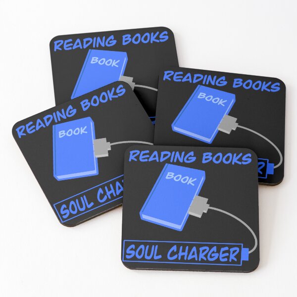 Item preview, Reading Books Is My Soul Charger designed and sold by momosartstudio.