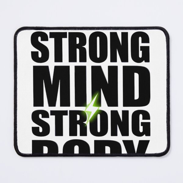 Item preview, Strong Mind Strong Body Fitness Motivation Shirt designed and sold by guchieworldcollection.