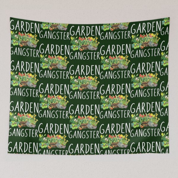 Item preview, Funny Gardening Tshirt - Garden Gangster designed and sold by LednerFreida.