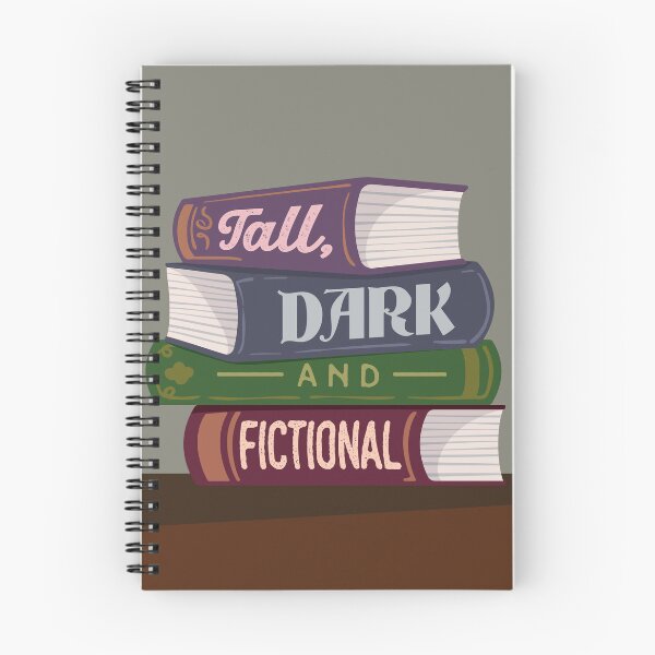 Item preview, Tall, dark and fictional | Book Boyfriend designed and sold by MamSelle.