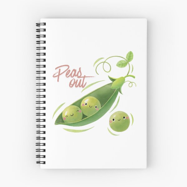Item preview, Peas Out Kawaii Garden Pun – Cute Watercolor Peas in a Pod Design designed and sold by Tamer ⭐⭐⭐⭐⭐.