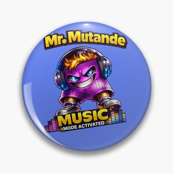 Item preview, Mr. Mutande Music Mode – Urban Streetwear Cartoon Character designed and sold by Duivan.