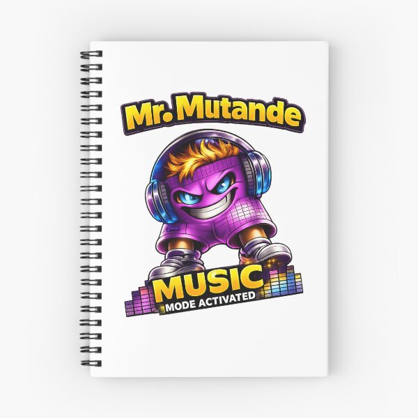 Item preview, Mr. Mutande Music Mode – Urban Streetwear Cartoon Character designed and sold by Duivan.
