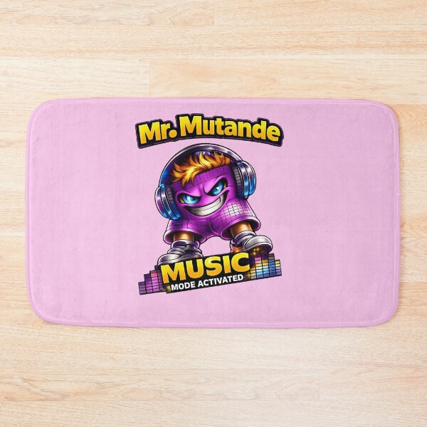 Item preview, Mr. Mutande Music Mode – Urban Streetwear Cartoon Character designed and sold by Duivan.