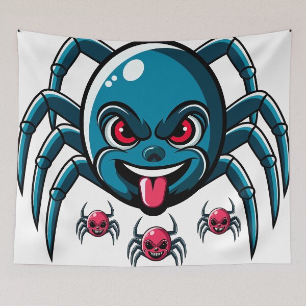 Item preview, Cartoon Spider Illustration  designed and sold by DesignbyAnnaM.