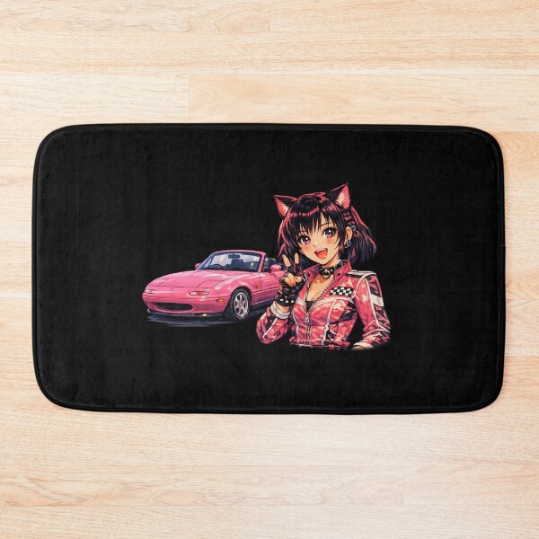 Item preview, Catgirl Anime Circuit Collection Miata MX-5 (No Logo) designed and sold by GothCatHedral.