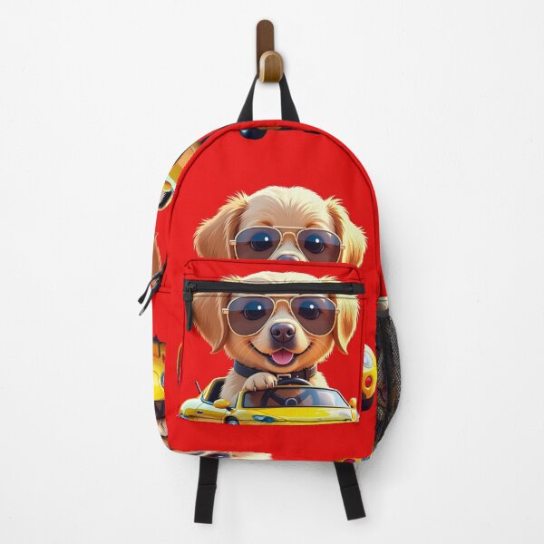 Item preview, Funny Dog Riding Yellow Sports Car | Cute Product Collection designed and sold by Bittor18.