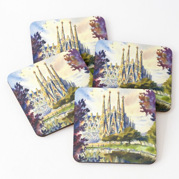 Item preview, fSagrada Familia. Streets of Barcelona, ​​Spain designed and sold by Colibri77.