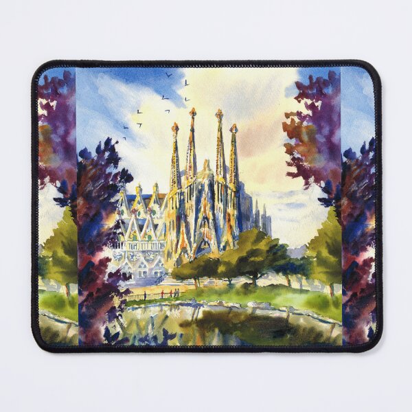 Item preview, fSagrada Familia. Streets of Barcelona, Spain designed and sold by Colibri77.