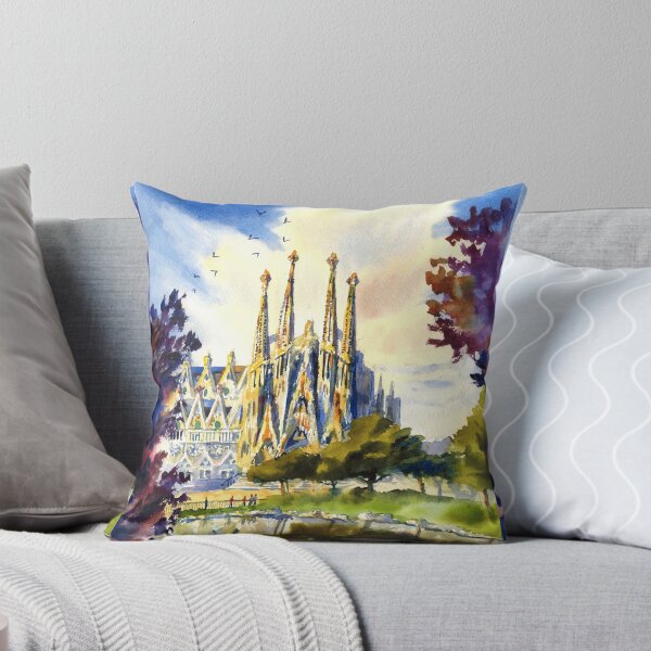 Item preview, fSagrada Familia. Streets of Barcelona, ​​Spain designed and sold by Colibri77.