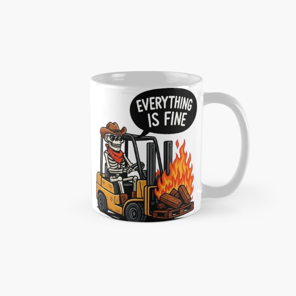 Item preview, Everything is Fire Forklift designed and sold by yunamaliskova.