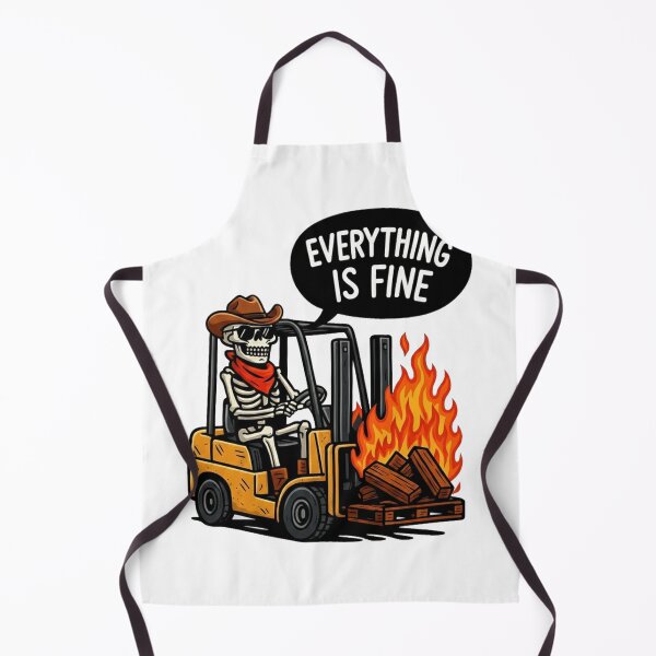 Item preview, Everything is Fire Forklift designed and sold by yunamaliskova.
