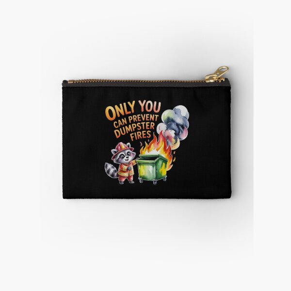 Item preview, Only You Can Prevent Dumpster Fires - Funny Raccoon Meme designed and sold by FurrFunPrints.