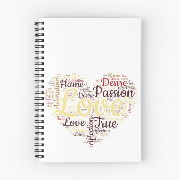 Item preview, Love Heart Word Art - Passion & Desire Typography designed and sold by dkza.