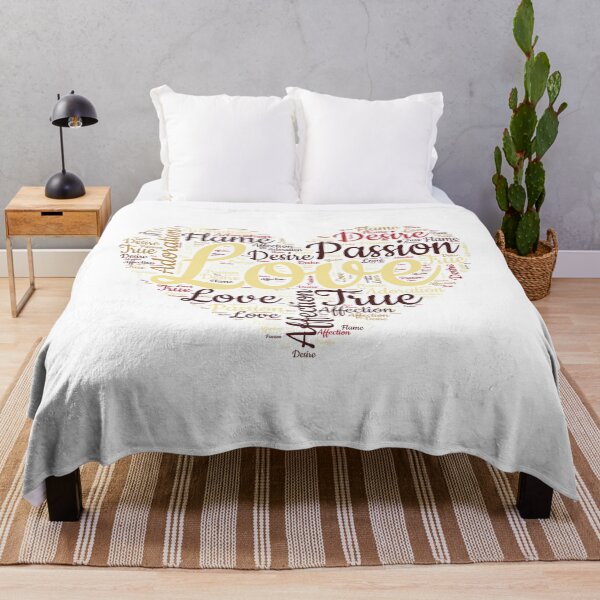 Item preview, Love Heart Word Art - Passion & Desire Typography designed and sold by dkza.