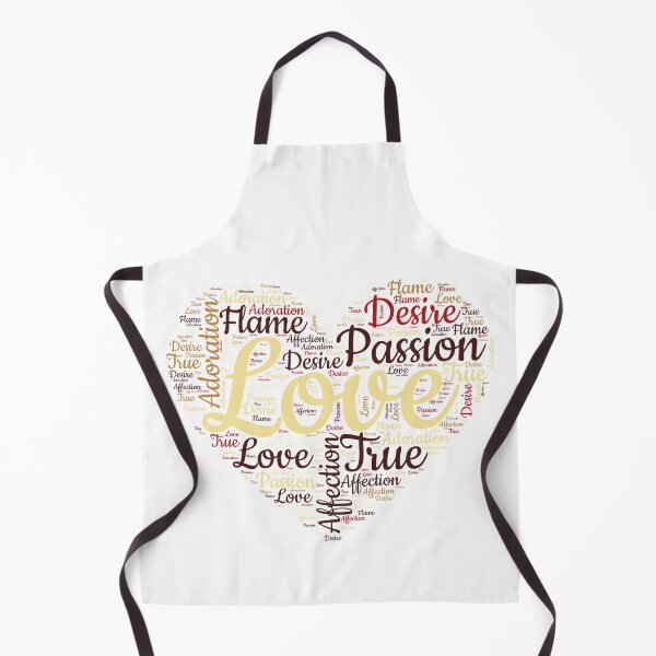 Item preview, Love Heart Word Art - Passion & Desire Typography designed and sold by dkza.