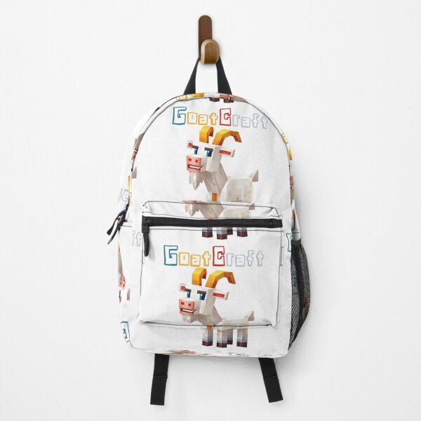 Item preview, GoatCraft Minecraft Goat - Cute Blocky Lego Style Art Print designed and sold by DesignArtist.ia.