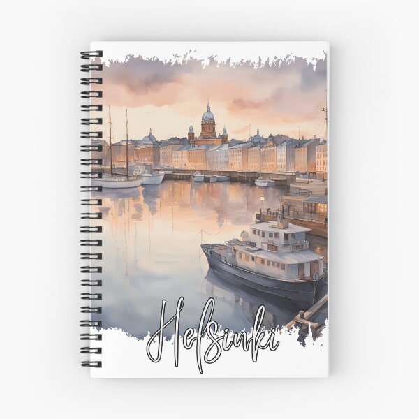Item preview, Helsinki Finlandia, acuarela de Helsinki designed and sold by Dressyourflag.