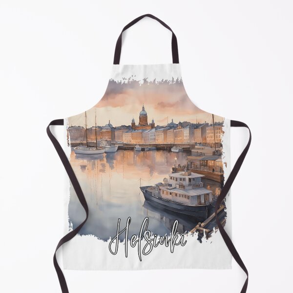 Item preview, Helsinki Finland, Helsinki watercolor designed and sold by Dressyourflag.