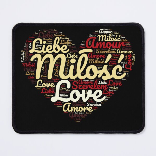 Item preview, Love Heart Word Art - Passion & Desire Typography designed and sold by dkza.