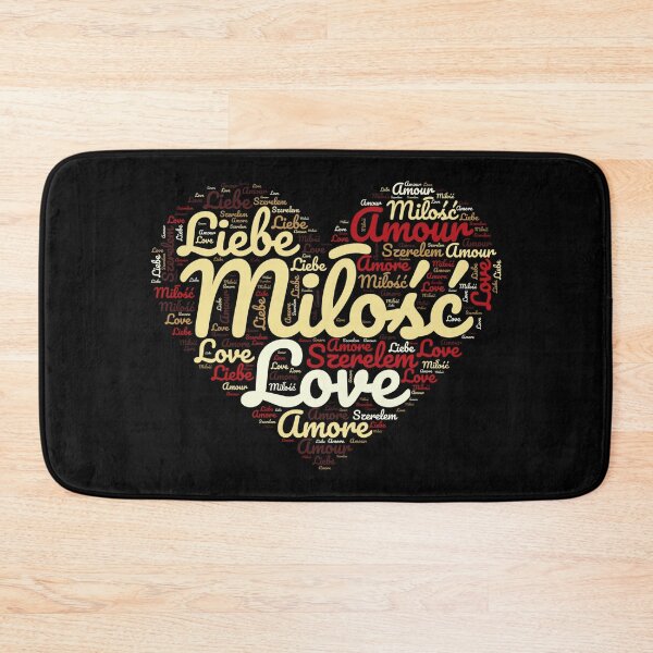 Item preview, Love Heart Word Art - Passion & Desire Typography designed and sold by dkza.