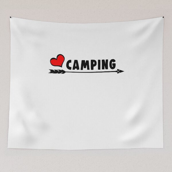 Item preview, Love camping with arrow designed and sold by Michael Treu.
