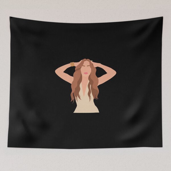 Item preview, Jennifer Lopez Illustration designed and sold by dsxclothing.