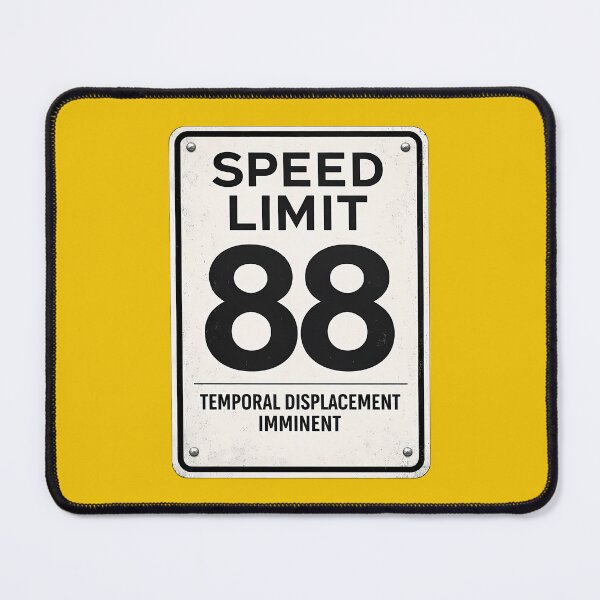 Item preview, Speed Limit 88 MPH Temporal Displacement Sign designed and sold by agearb.